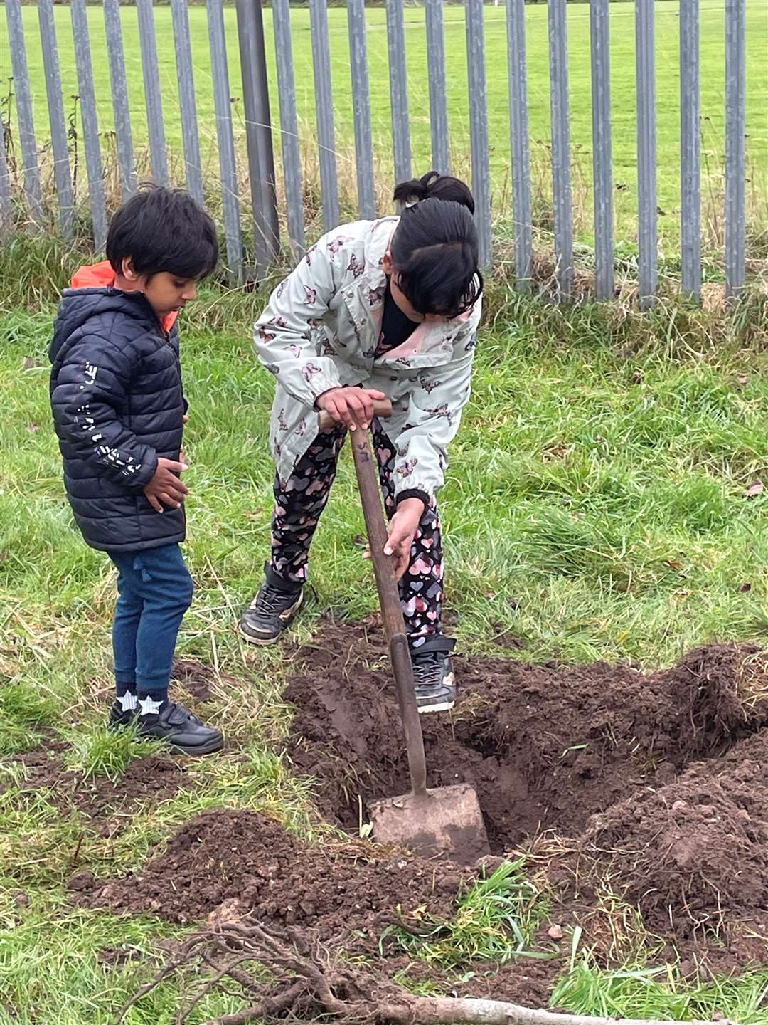 Volunteers came together to plant 60 new trees around Newbury on December 8