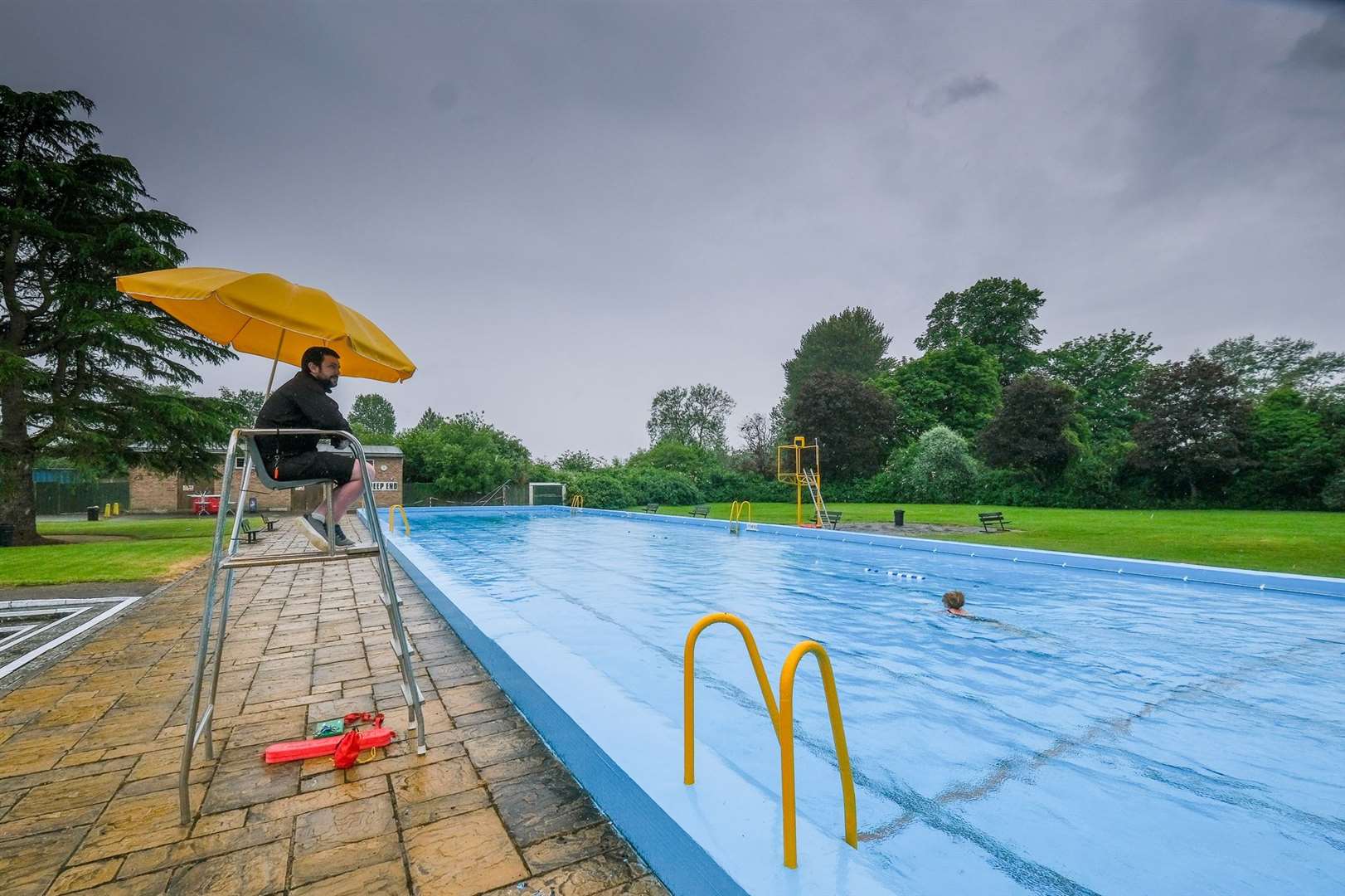 Northcroft Lido in use last year