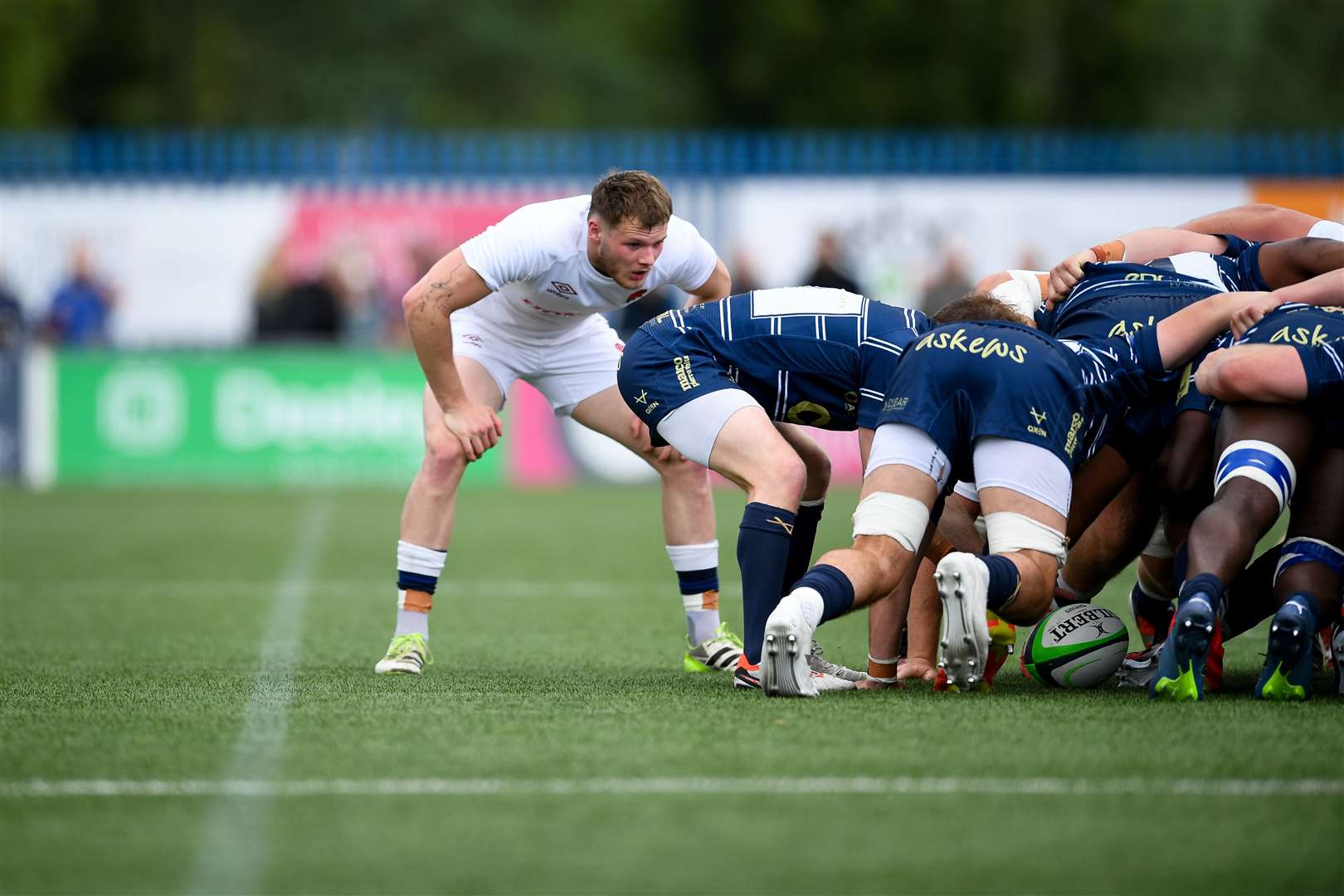 Ollie Allan on England duty in Coventry - Photo: RFU Collection via JMP UK
