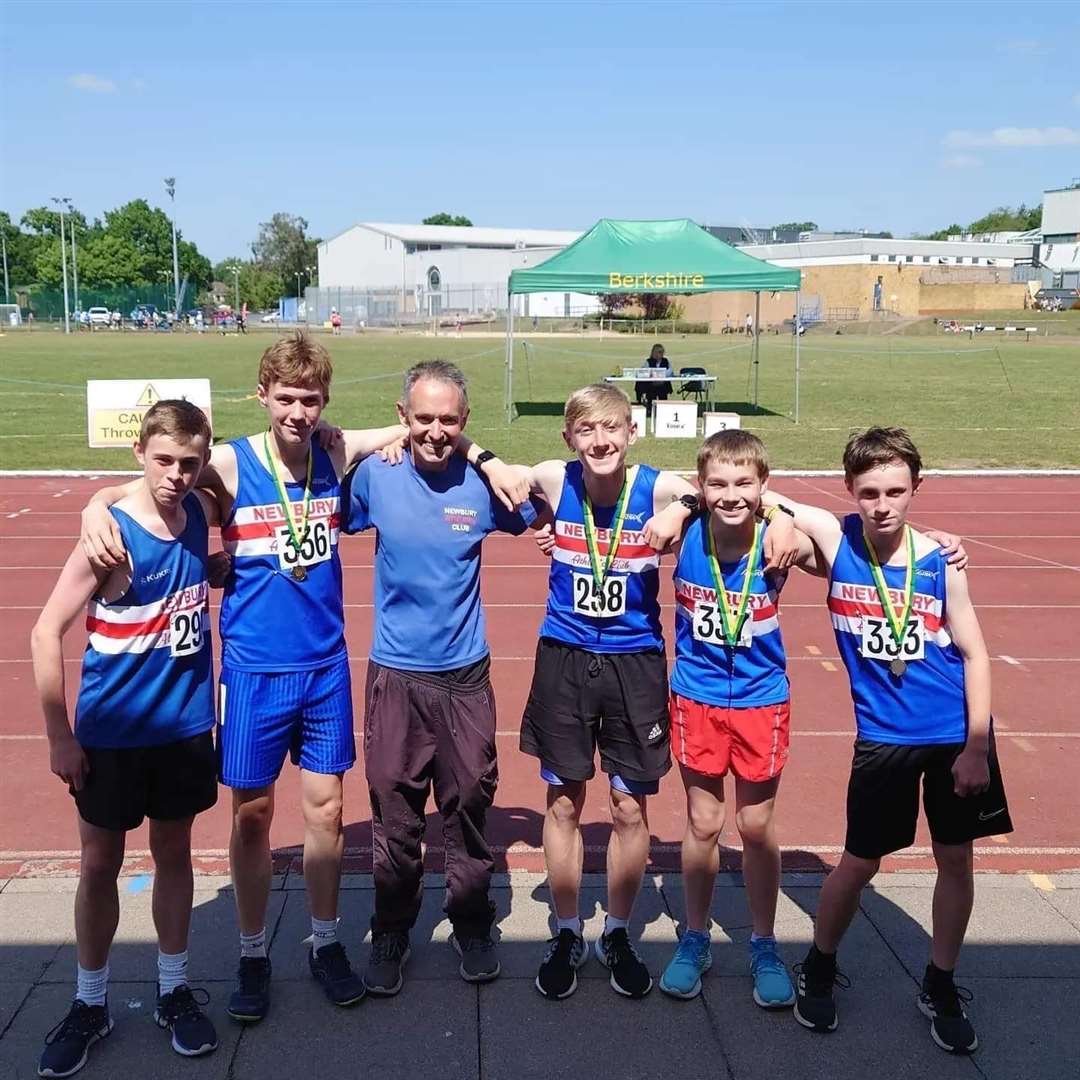 Newbury AC smiling faces