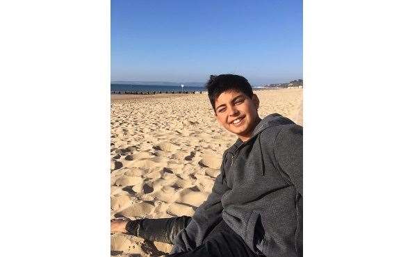 Corey Caton died after a crash while out on a bike ride with his father last November
