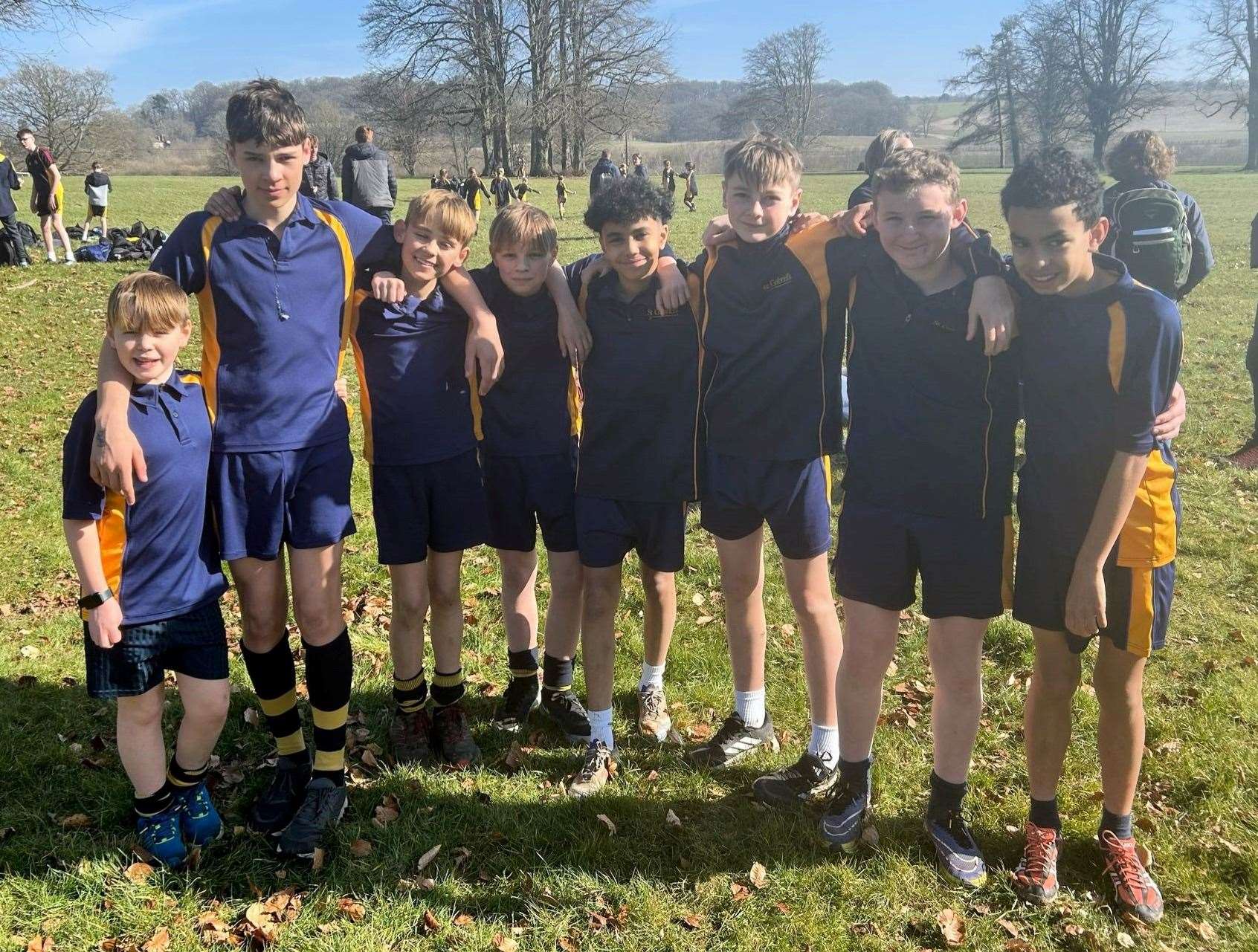 Year 7 and U15 Boys teams - Area Cross Country Championships at Mary Hare School