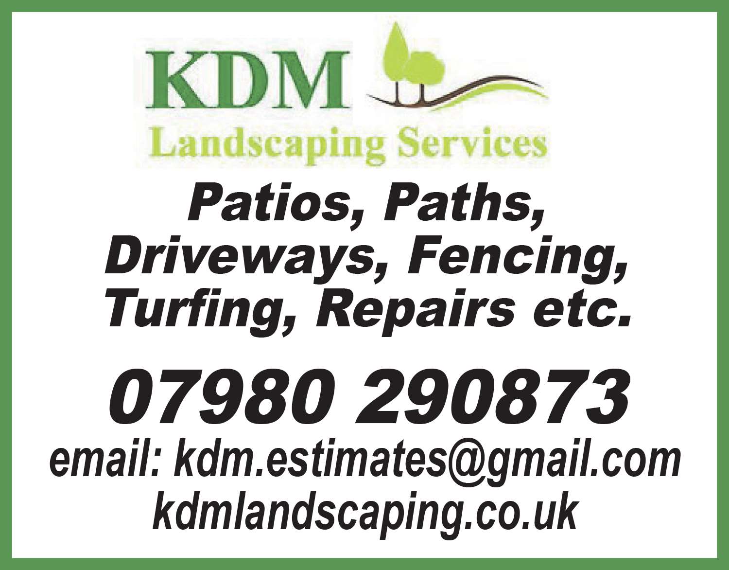 KDM Landscaping Services