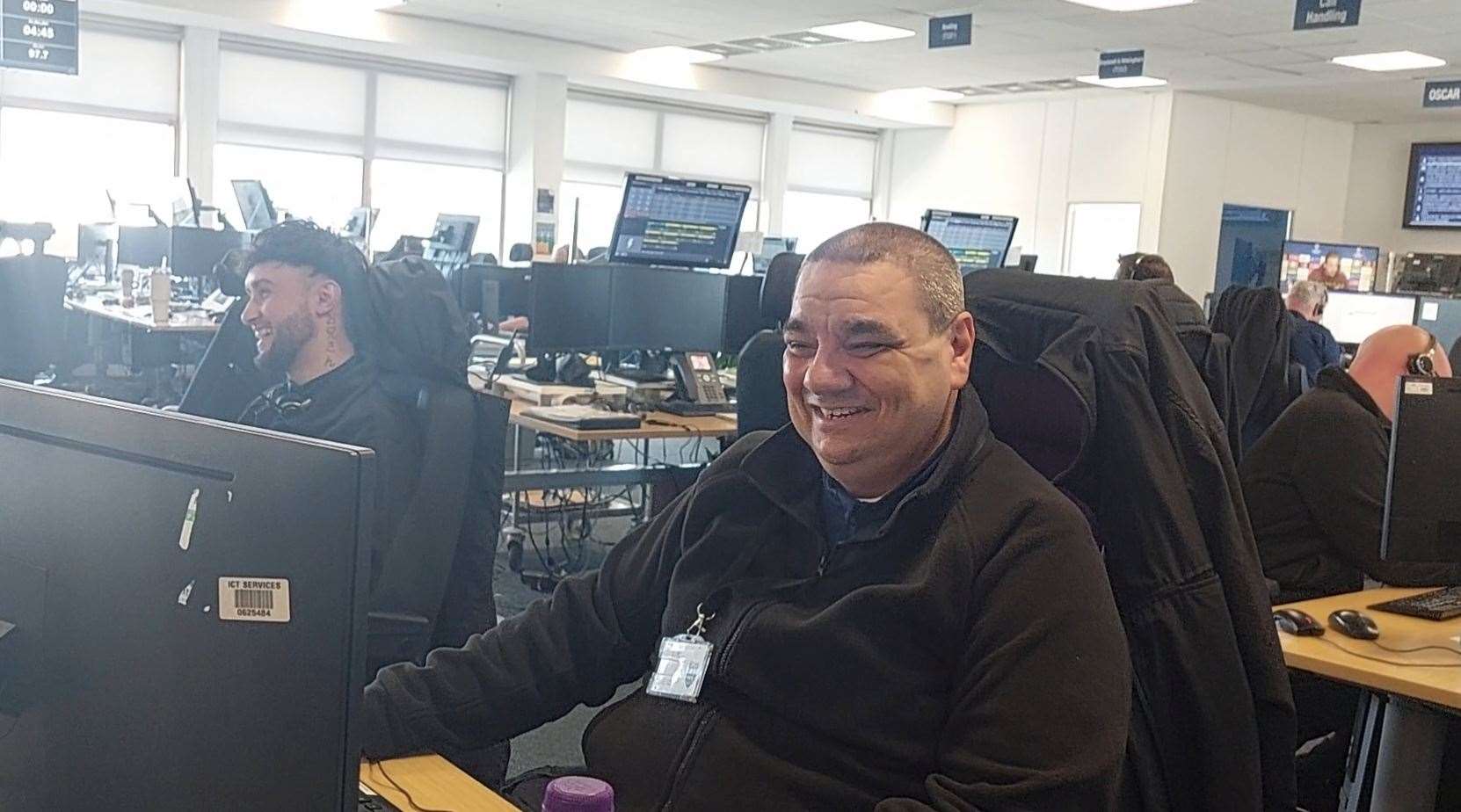 Call handler Eddie