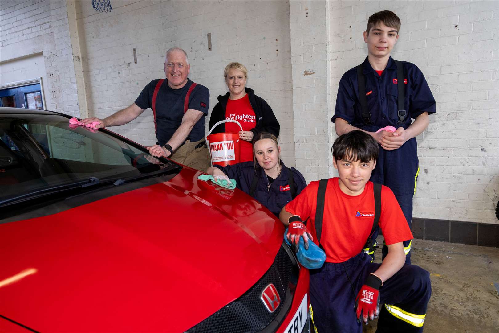 Newbury Fire Station Charity Car wash