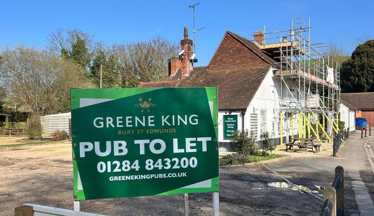 The White Hart, in Hampstead Norreys, is now available to let. Credit: Stephen Davis