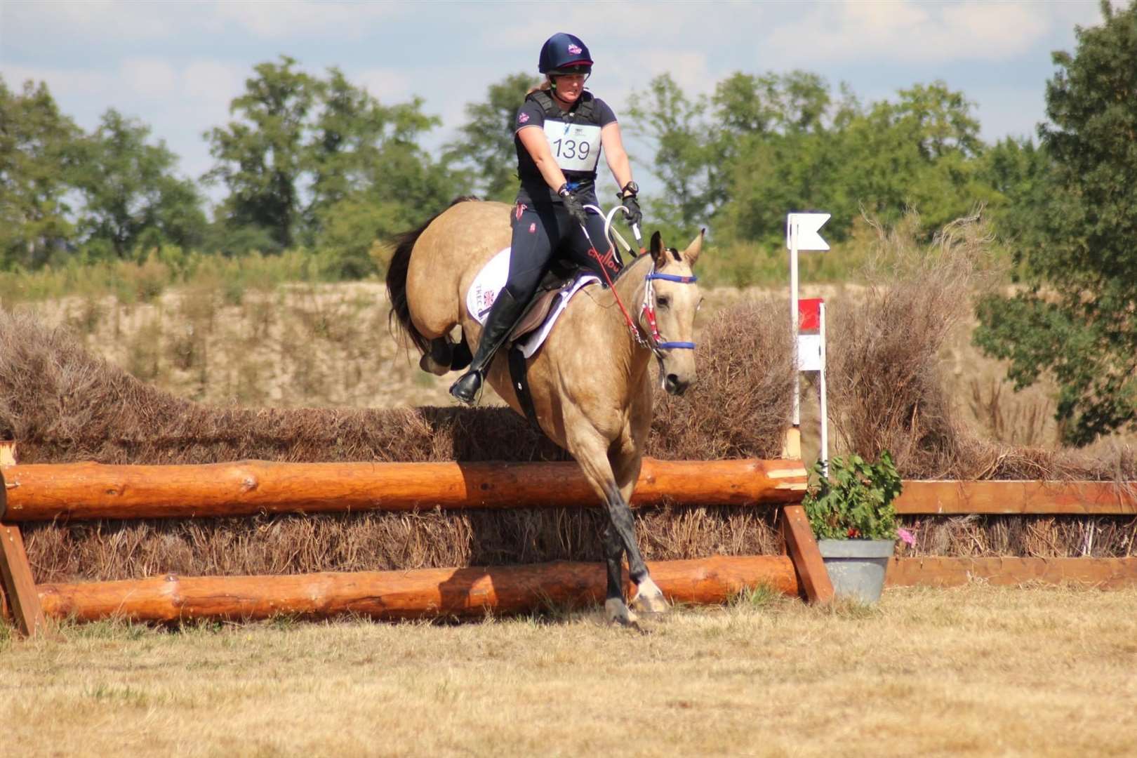 Kirsty Adams in action
