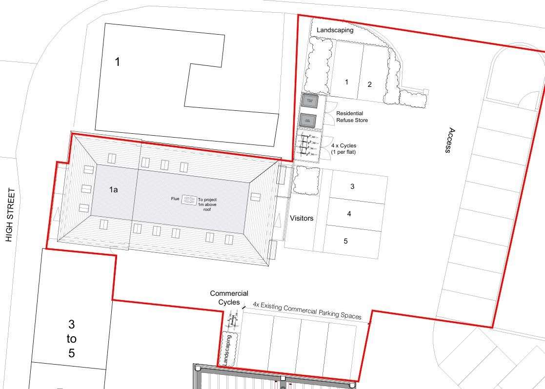 Plans for the proposed conversion
