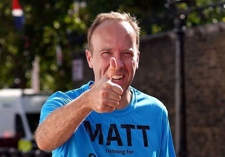Matt Hancock (Yui Mok/PA) (61573878)