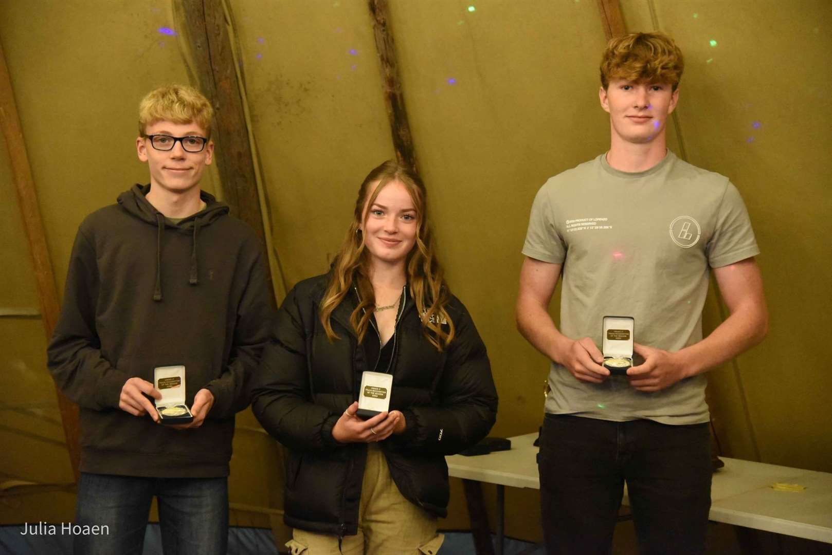 Under-17 track athlete recognition