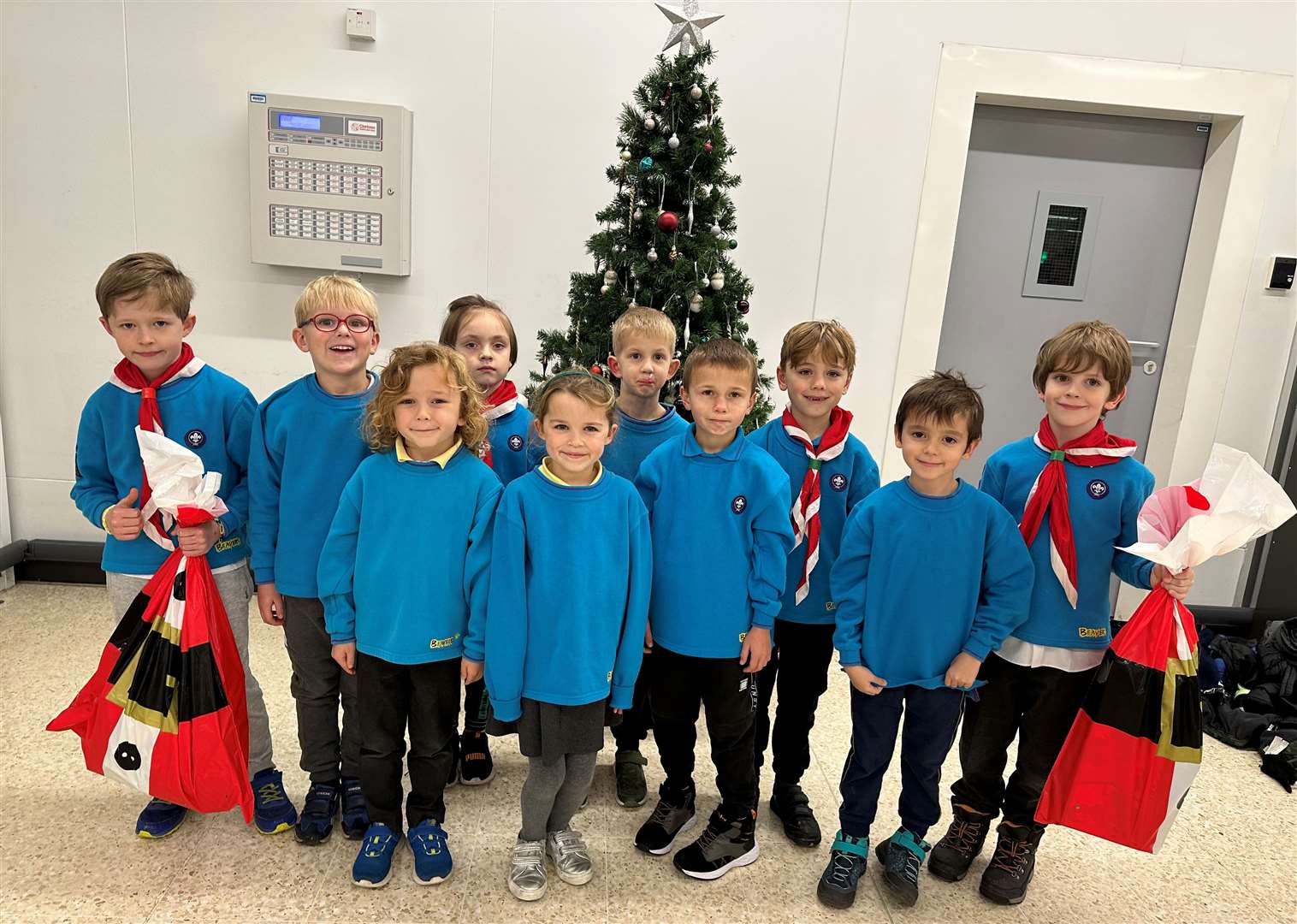 The 4th St John’s Beavers have supported the Toy Appeal
