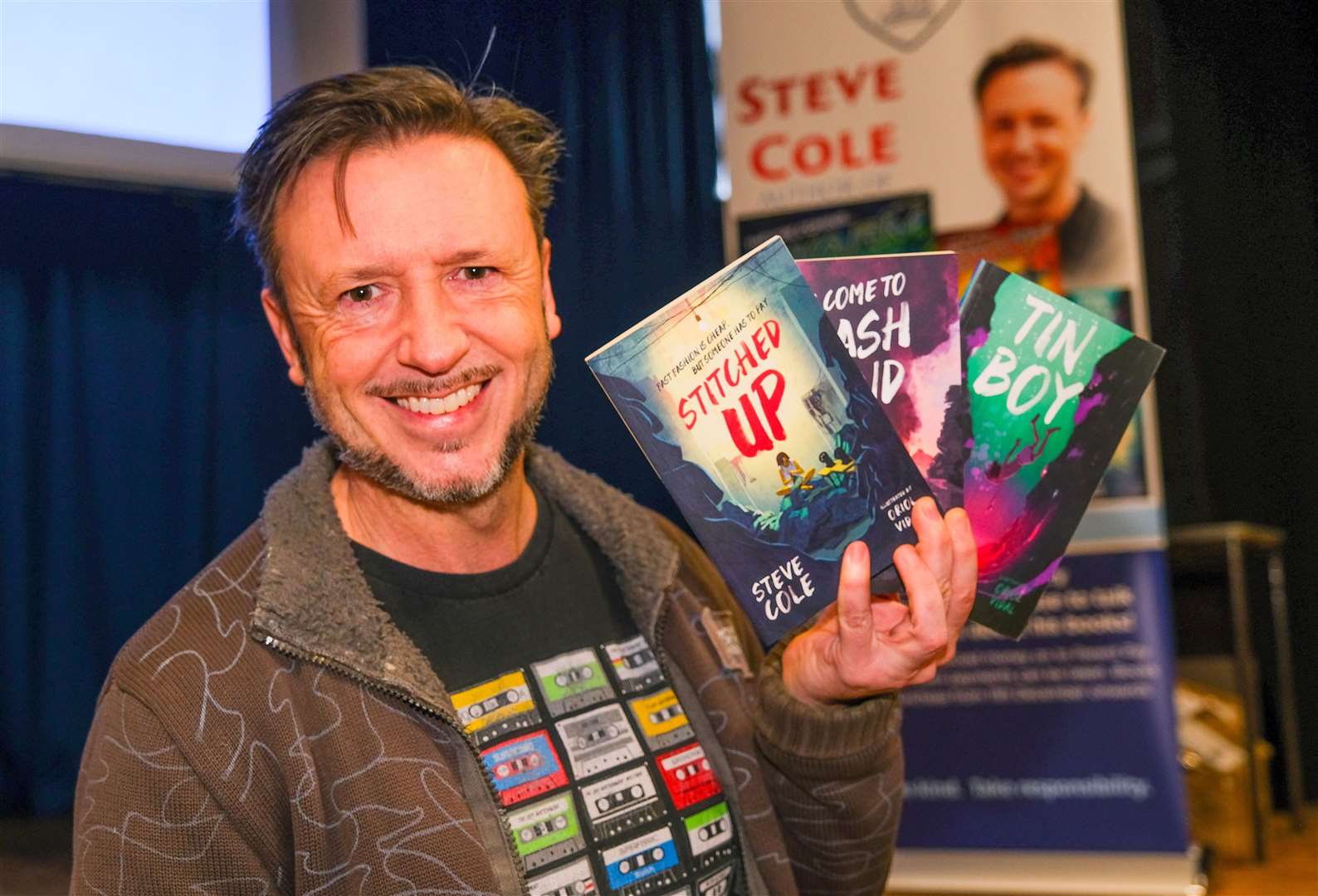 Children’s author Steve Cole visits Park House School