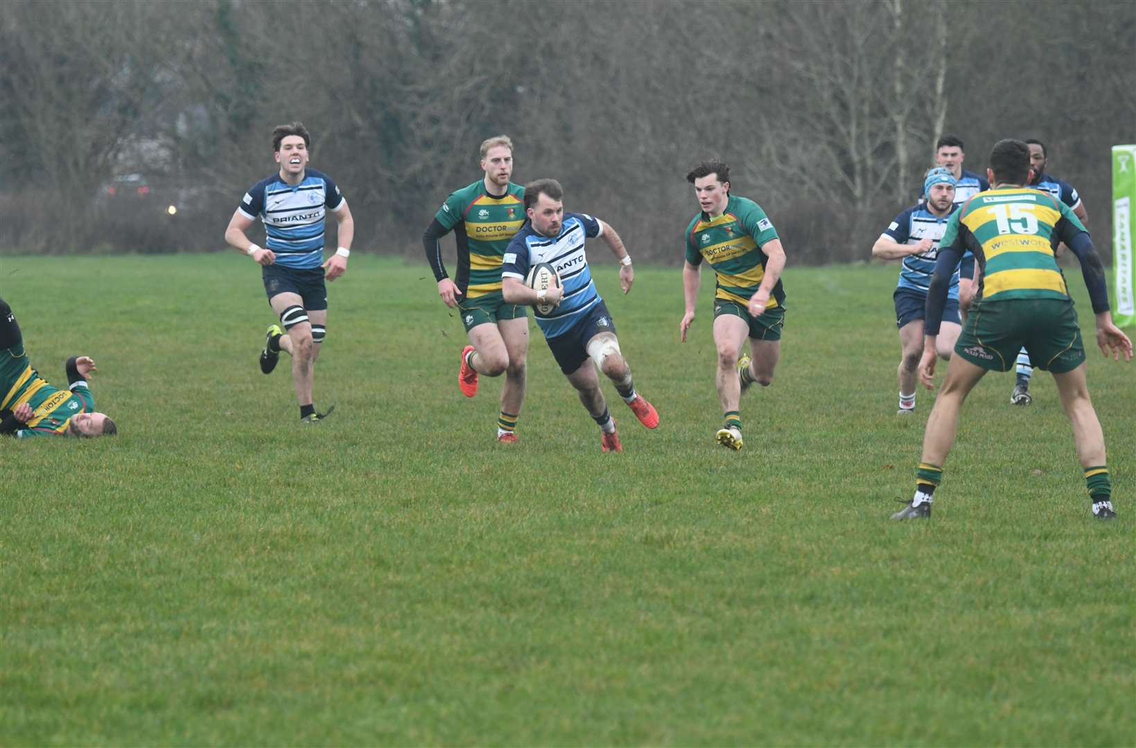 Newbury Stags' Man of The Match George Stevens - Photo: Peter Branch