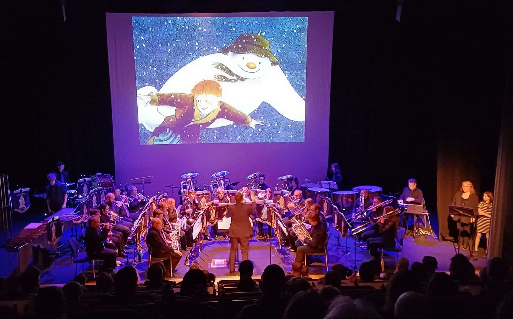 Wantage Band The Snowman at Arlington Arts Pic: Fiona Bennett
