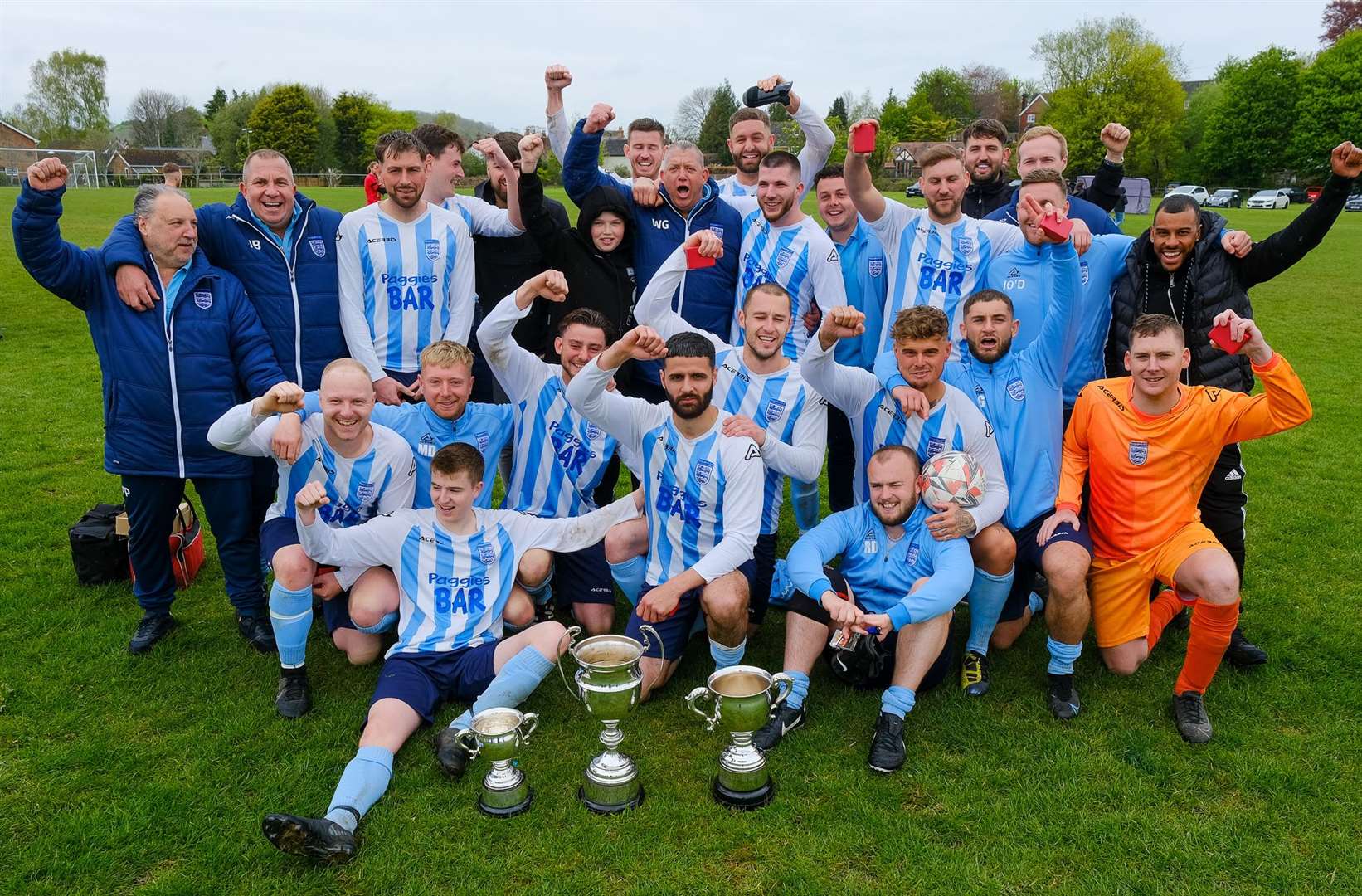 Paggies vs NWX .Winner of Sunday league knock out cup and league Paggies.