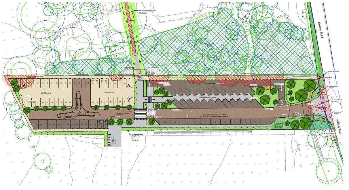 The proposed new 95-space car park, credit: Architecture PLB