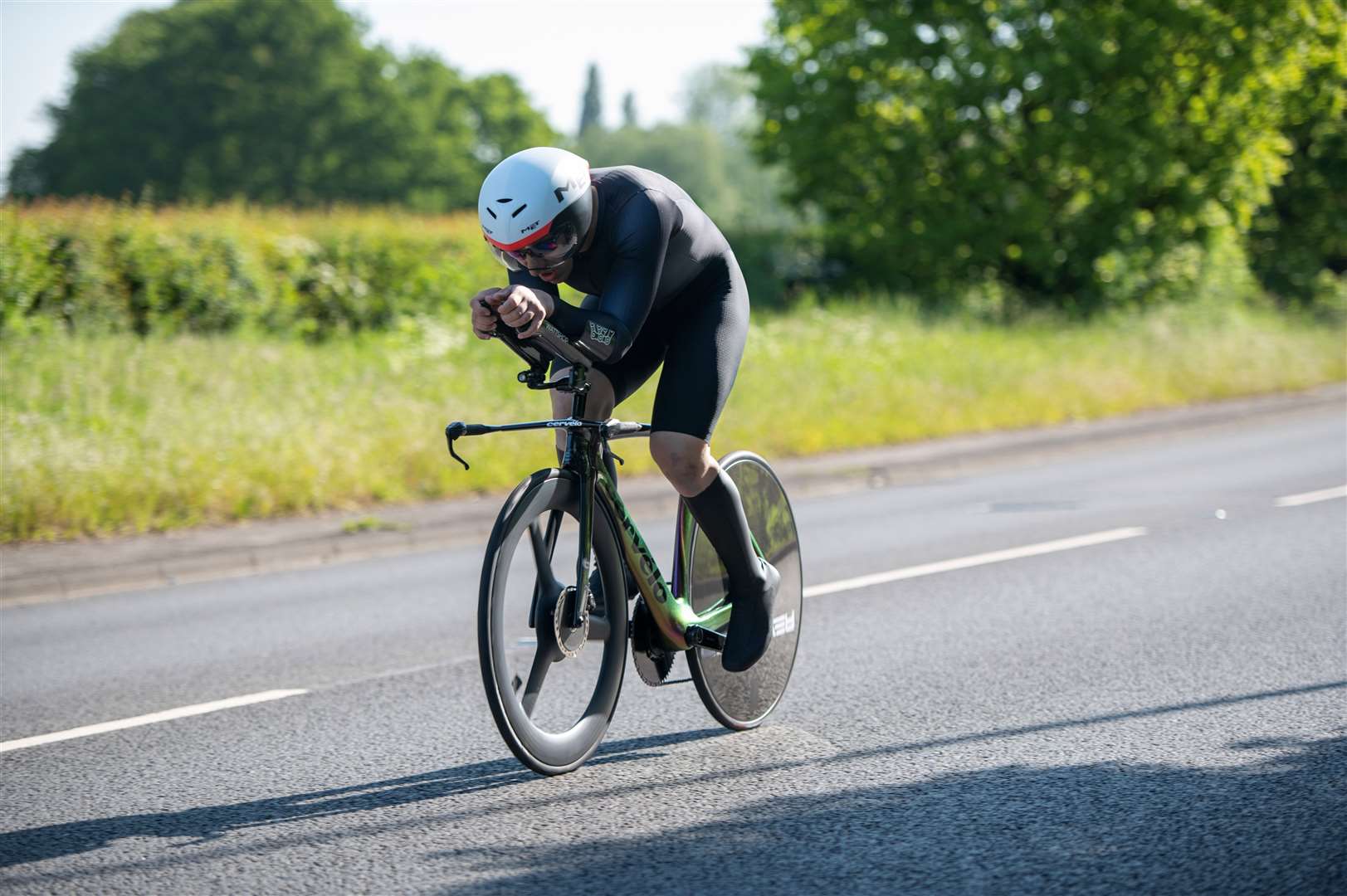 Luca Morrone – fastest man. Pictures by Gareth Davies