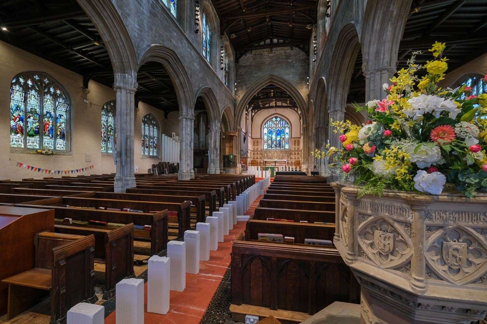 Through St Nicolas Church