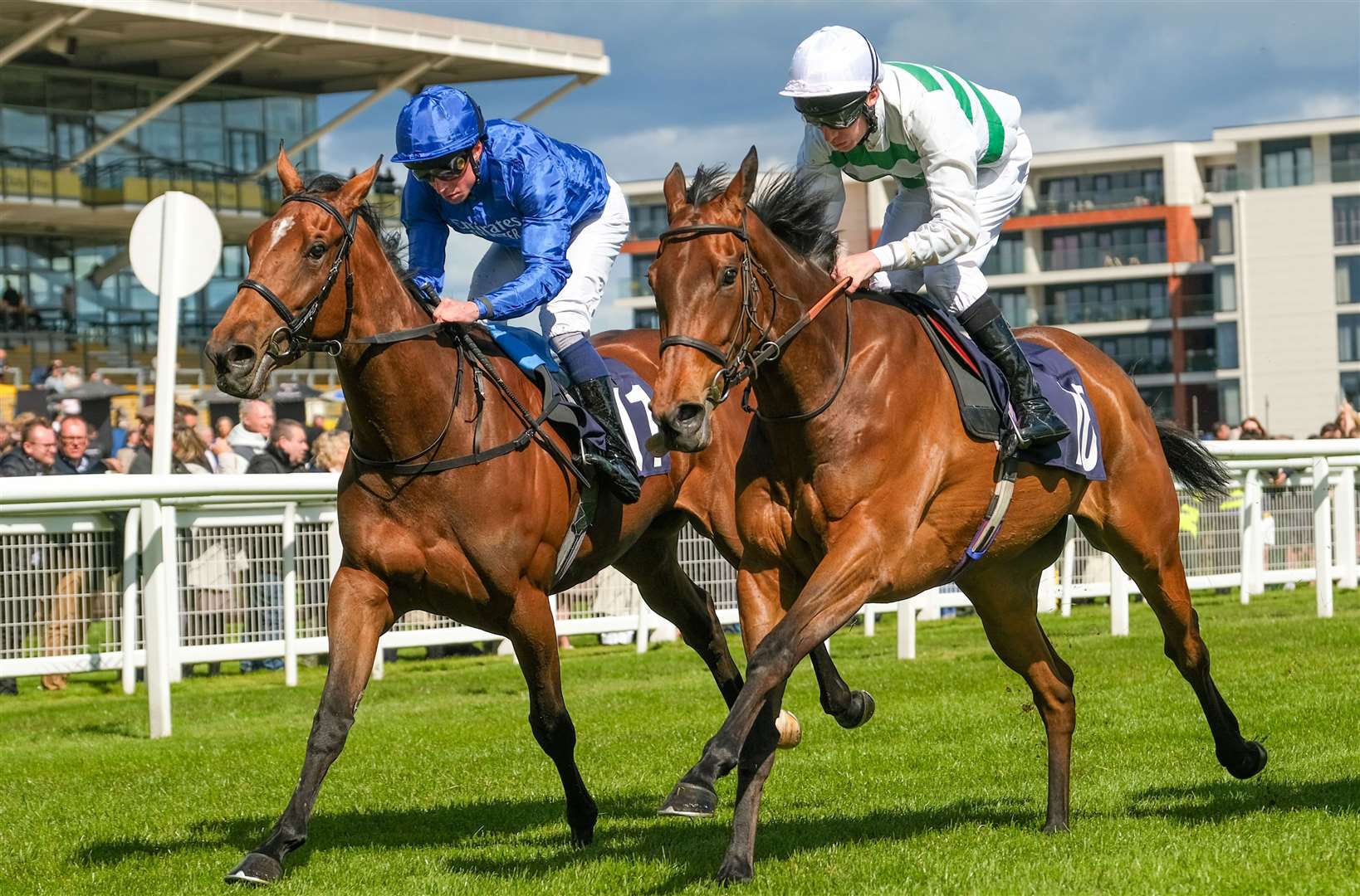 Dreweatts Maiden Fillies' Stakes Winner Sinologyoutpaces Godolphin horse Magic Dream