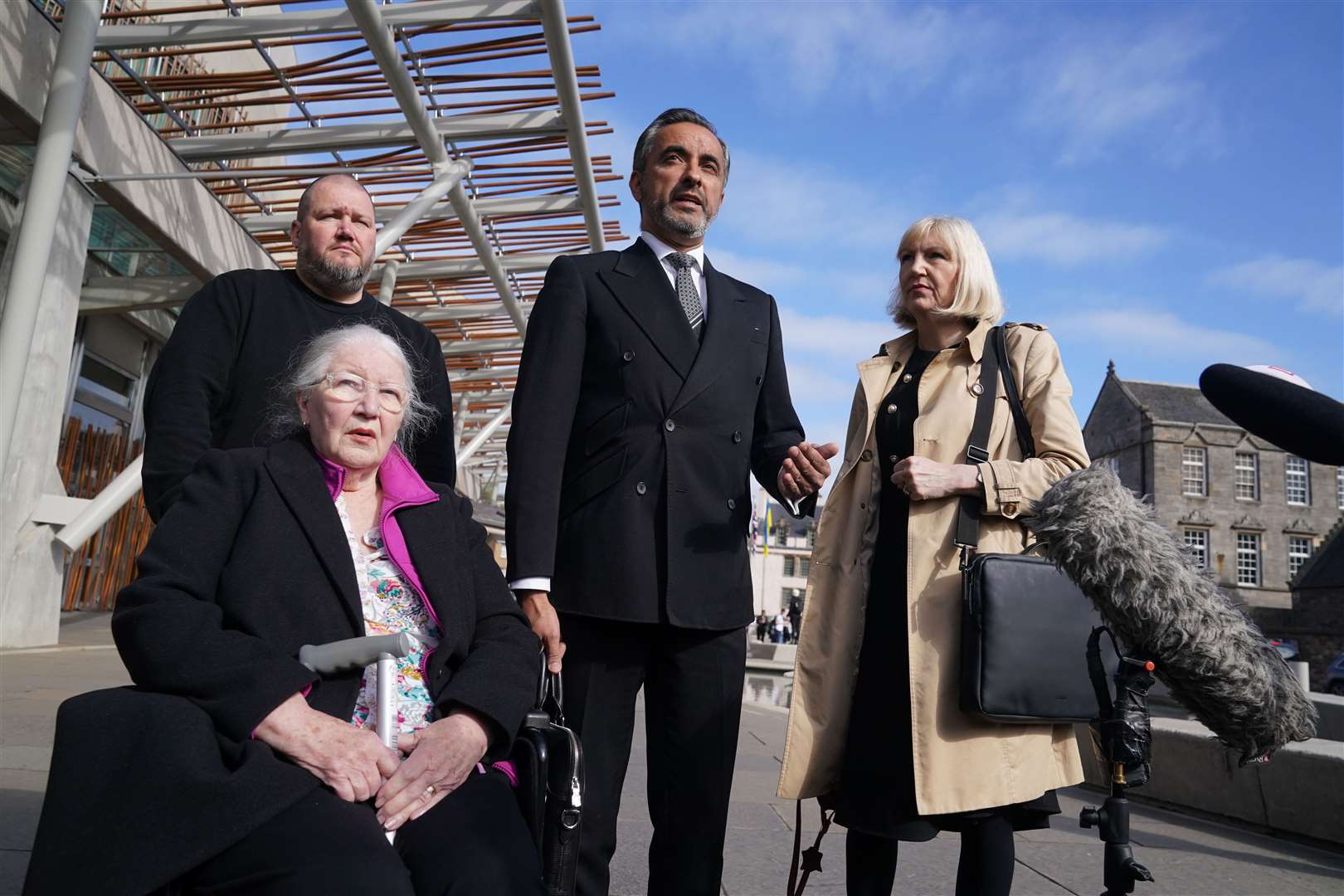 Ms Caldwell’s family and their lawyer are meeting with the First Minister and Justice Secretary on Thursday (Andrew Milligan/PA)