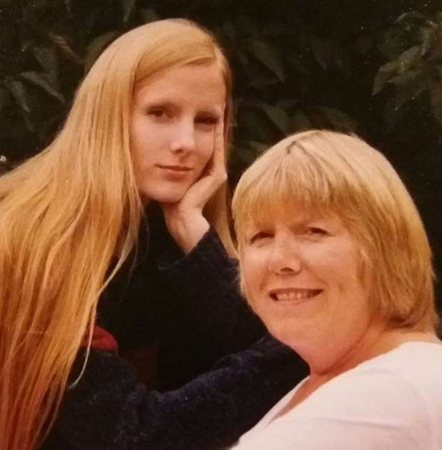 Caroline Moore and her mother Marianne Van Der Maas