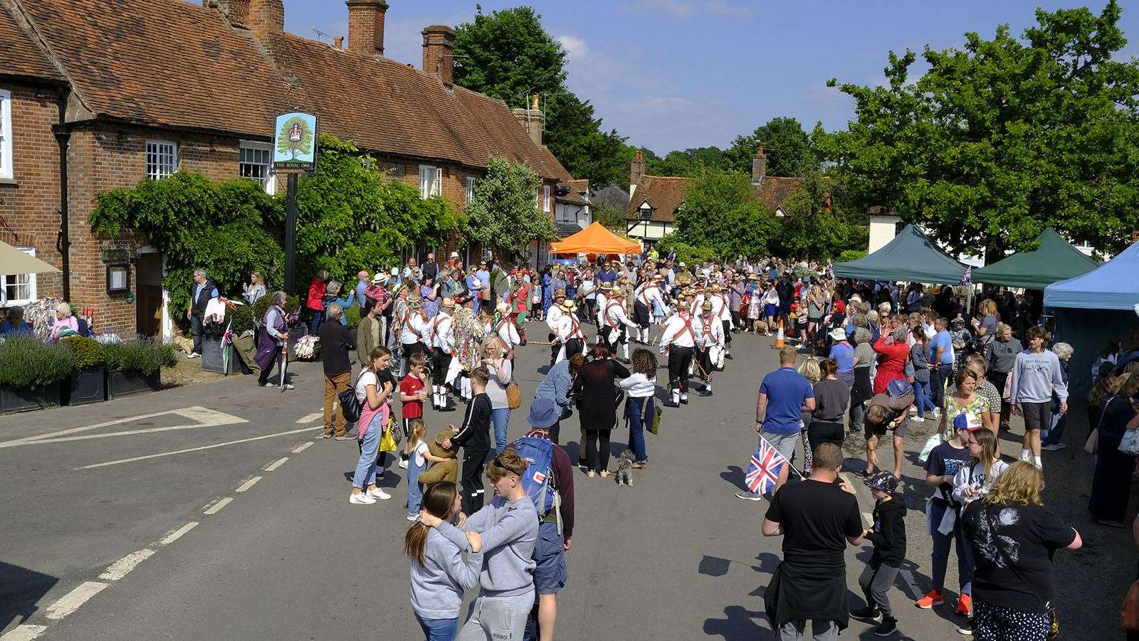 Perfect Village Scene at Yattendon Fete