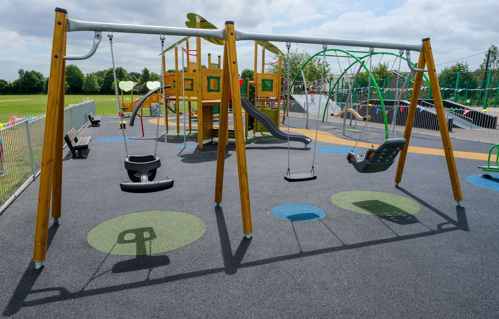 Opening of the new park in Chieveley